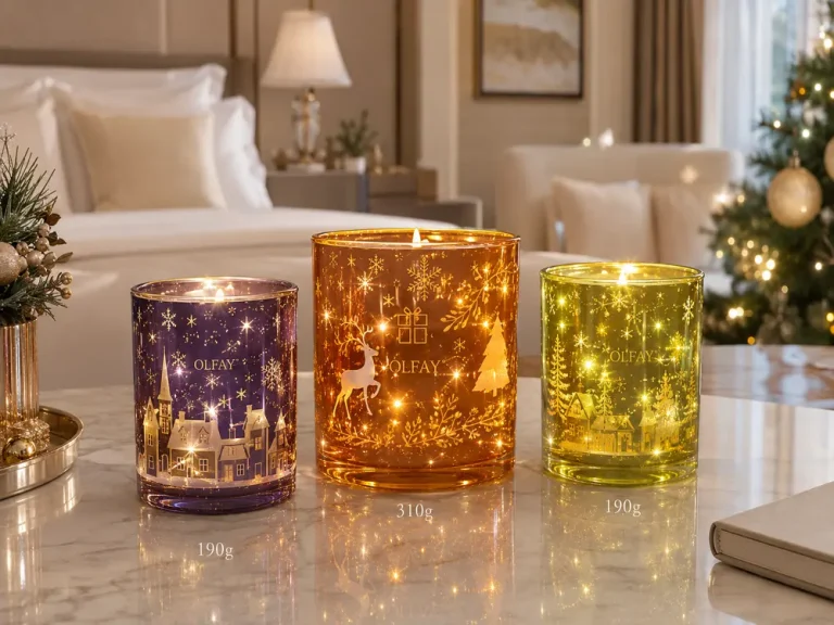 Private Label 8090 Glass Candle Series – 190g/310g