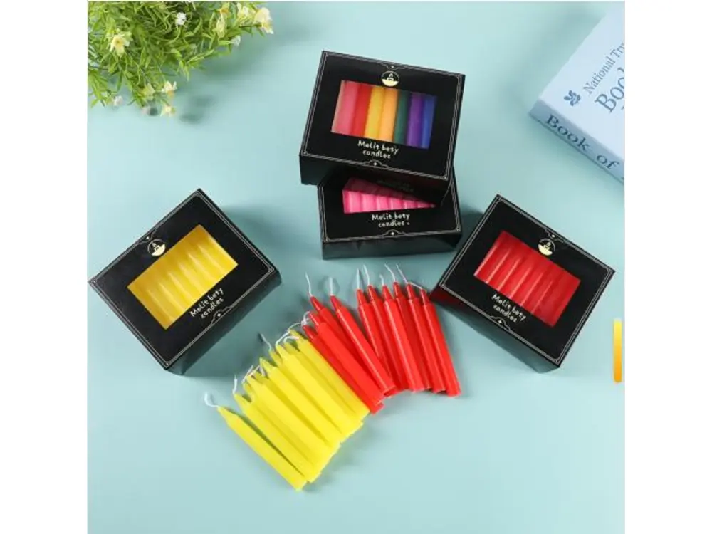 10 cm Mini Ritual Candles, 40-Pack