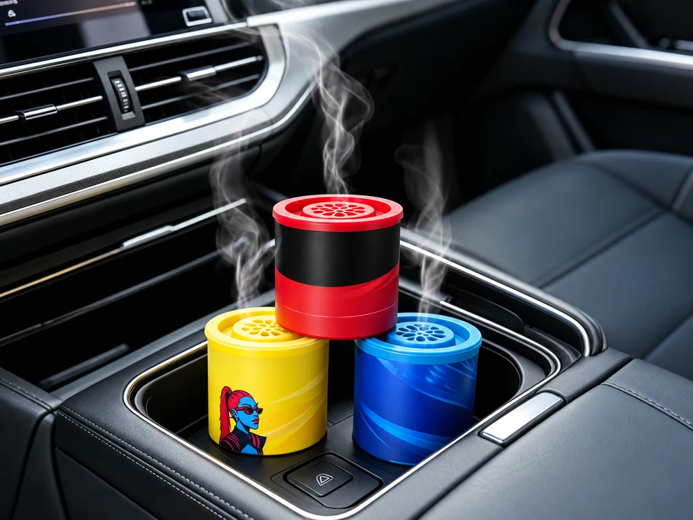 100 g Cylindrical Gel Car Air Freshener