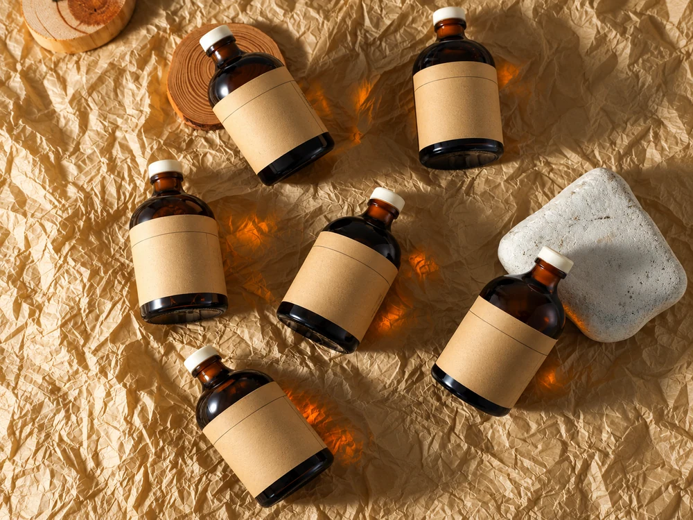 100 ml Amber Bottle Home Fragrance Collection