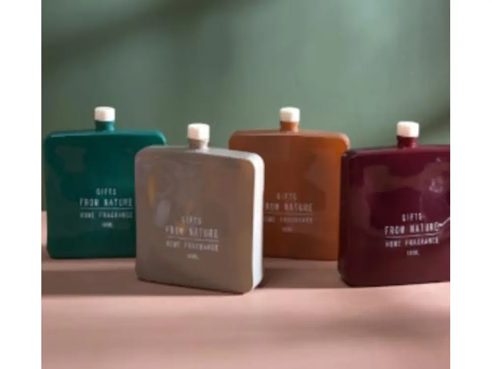 100 ml Flat Square Reed Diffuser Bottle