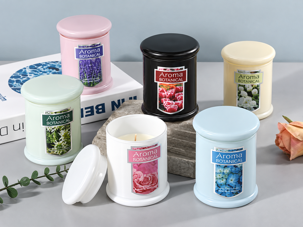 130 g Pedestal Glass Scented Candle