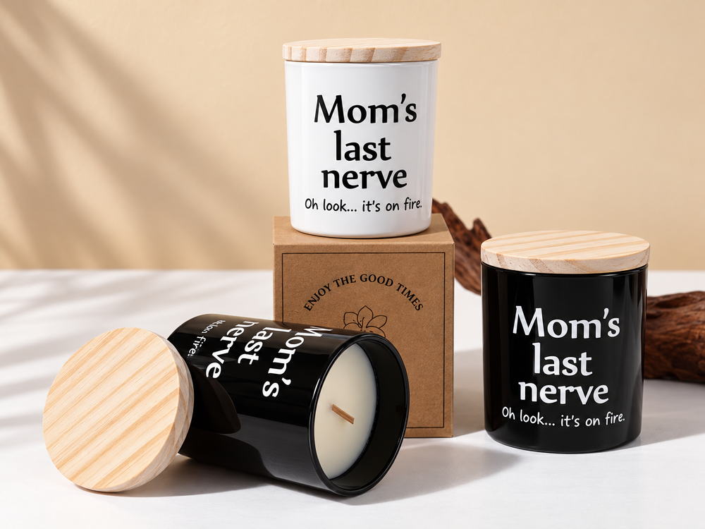150 g Mother’s Day Candle with Wood Lid