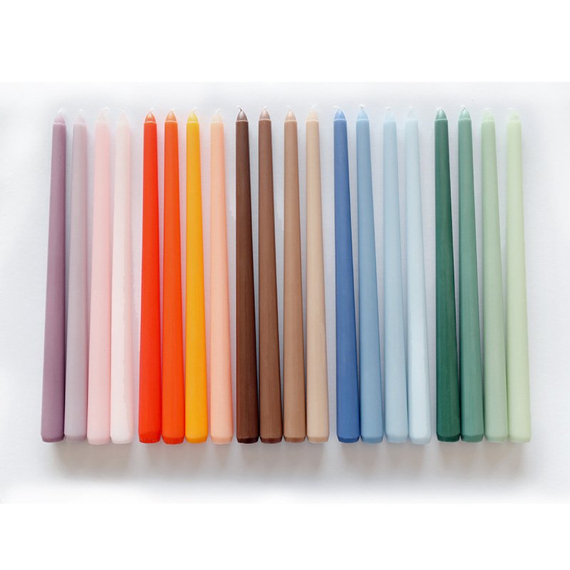 Custom 30 cm Gradient Taper Candles – Design 2