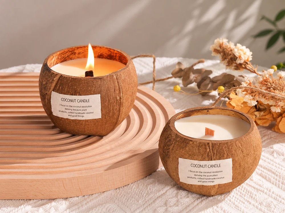300 g Coconut Shell Soy Candle