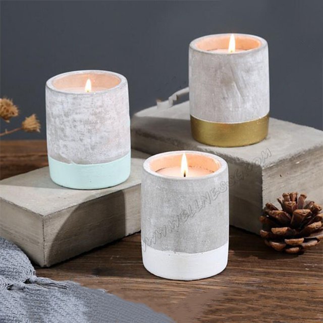 Custom Personalized Decorative Ceramic Carving Scented Soy Candles
