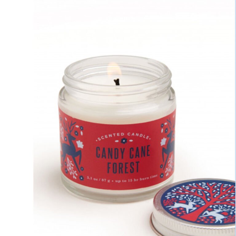 Custom Travel Scented Soy Candle Containers Metal Jar Candle Tin