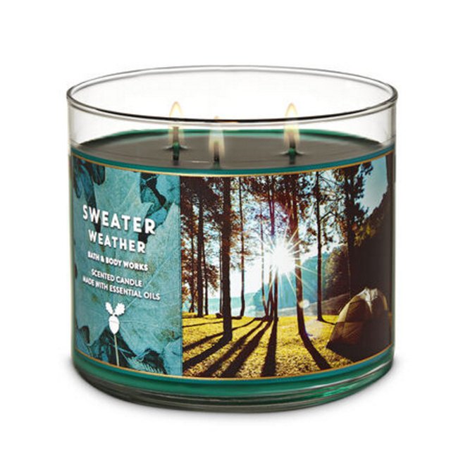 Custom Label Scented Soy Candles in Multi-Color Glass Jar with Three Wicks