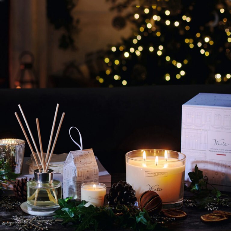 Custom Customization Soy Wax Glass Jar Candle for Christmas Gift