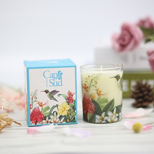 Custom Decorative Scented Soy Wax for Candle with Beautiful Printing