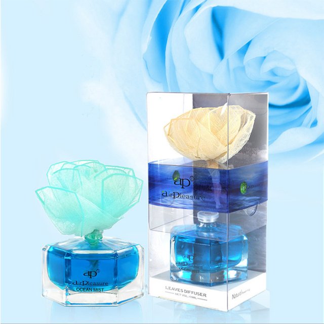 Custom European Popular Color Rose Dried Flower Natural Essential Oil Fragrant Glass Bottle Reed Diffuser with Luxury…