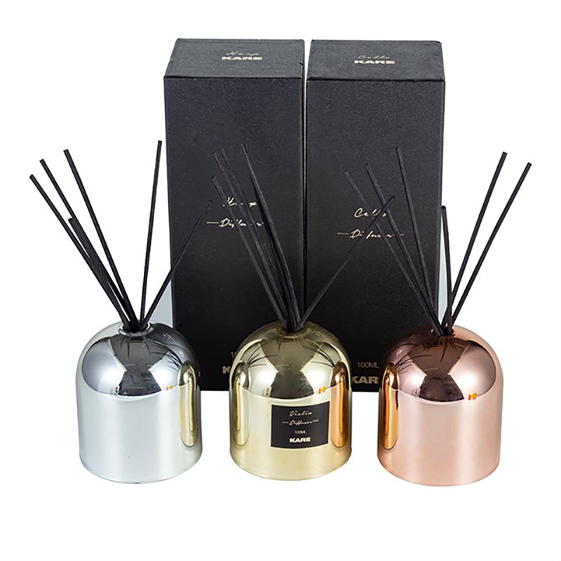 Custom Fragrance Perfume Reed Diffuser with Colorful Box