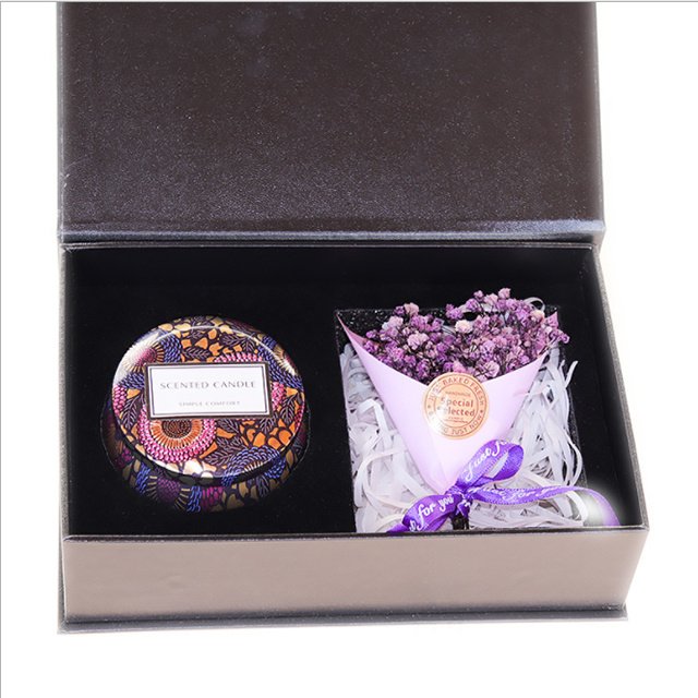 Custom Luxury Natural Travel Scented Candle Tin Container Tin Candle