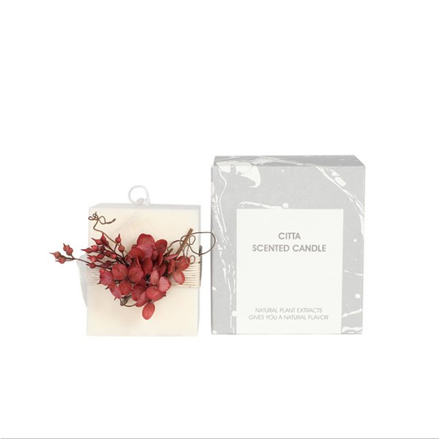 Custom Luxury Valentine’s Day Gifts Custom Column Natural Scented Pillar Candle