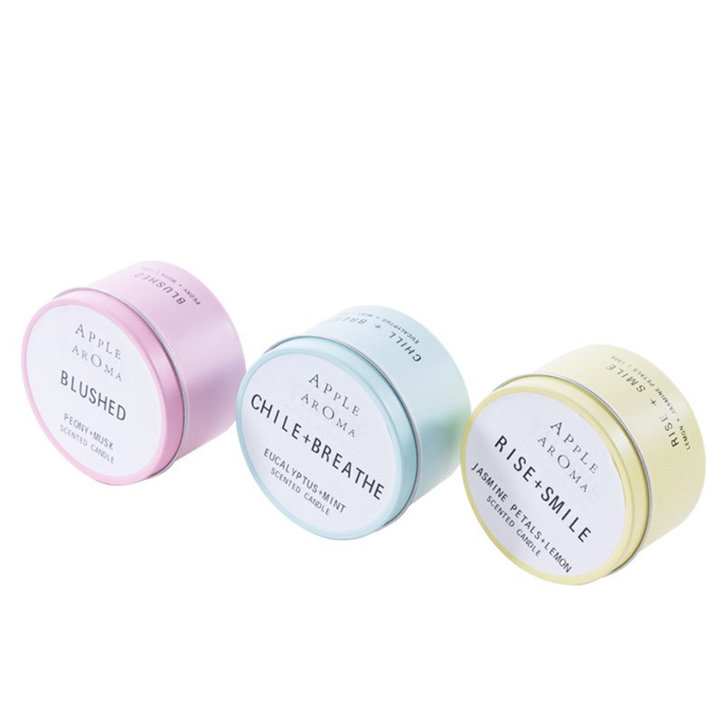 Custom Luxury Wedding Gift Set Tin Candle with Scented Soy Wax
