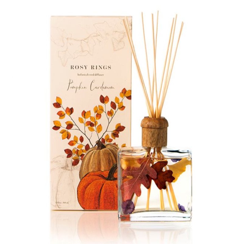 Custom Natural Aroma Essential Oil Wood Lid Glass Bottle Reed Diffuser
