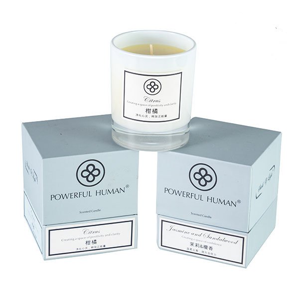 Custom Natural and Refreshing Citrus Scented Soy Candles