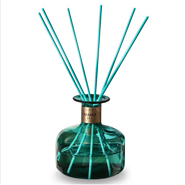 Custom Wedding Luxury Design Gift Set Packaging Box Aroma Green Rattan Sticks Reed Diffuser