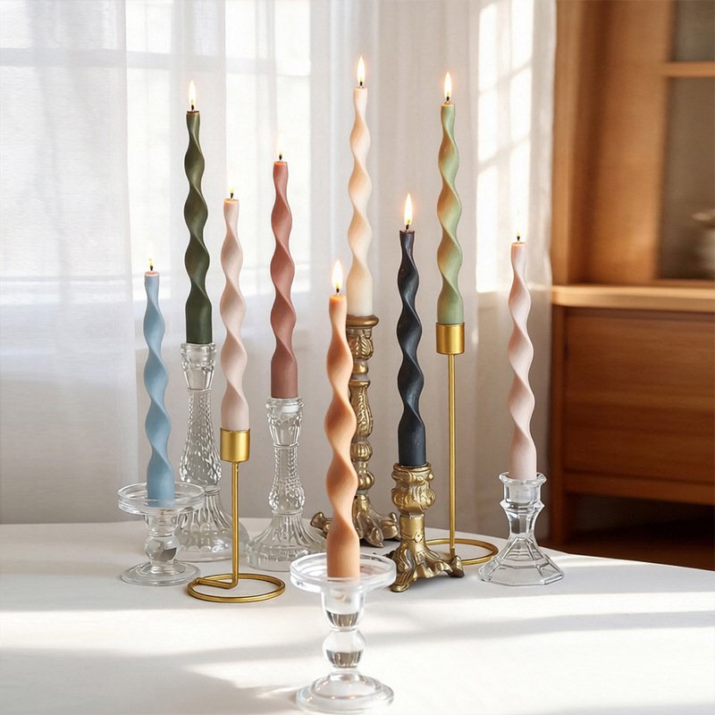 Custom Spiral Taper Candles