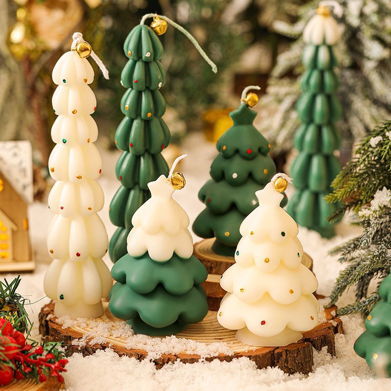 Custom Christmas Tree Scented Candle
