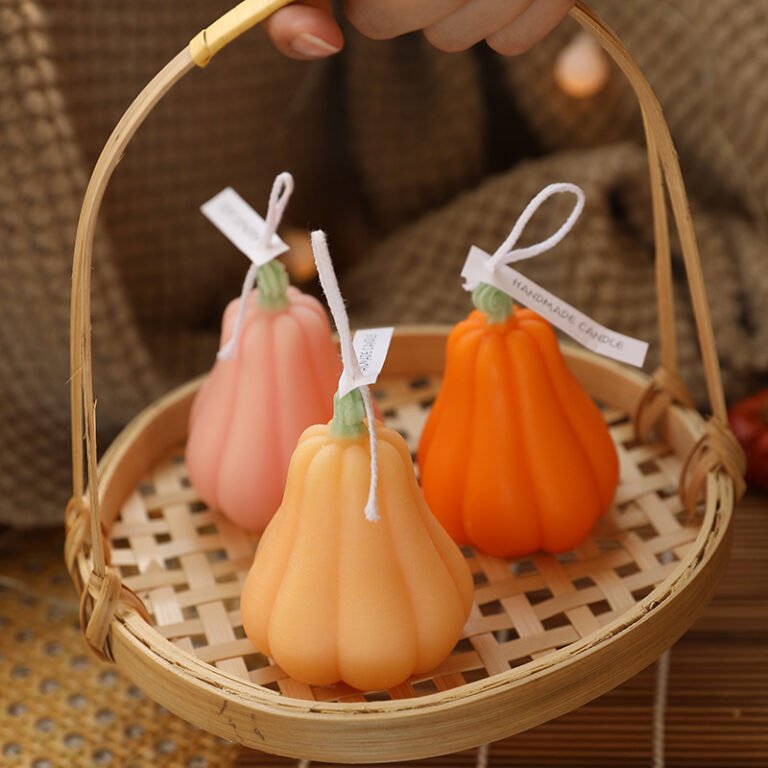 Custom Halloween Pumpkin Scented Candle