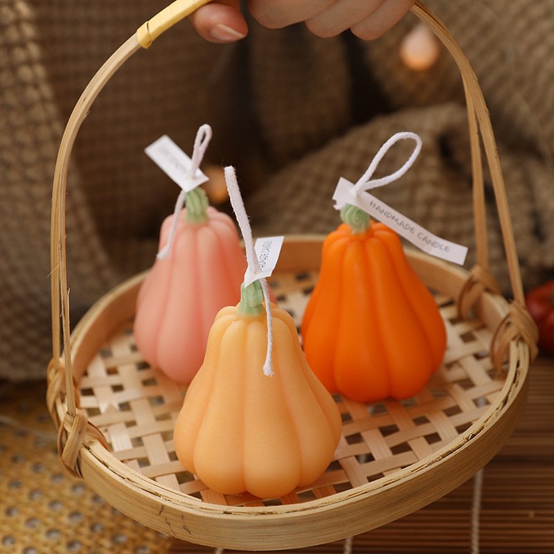 Custom Halloween Pumpkin Scented Candle