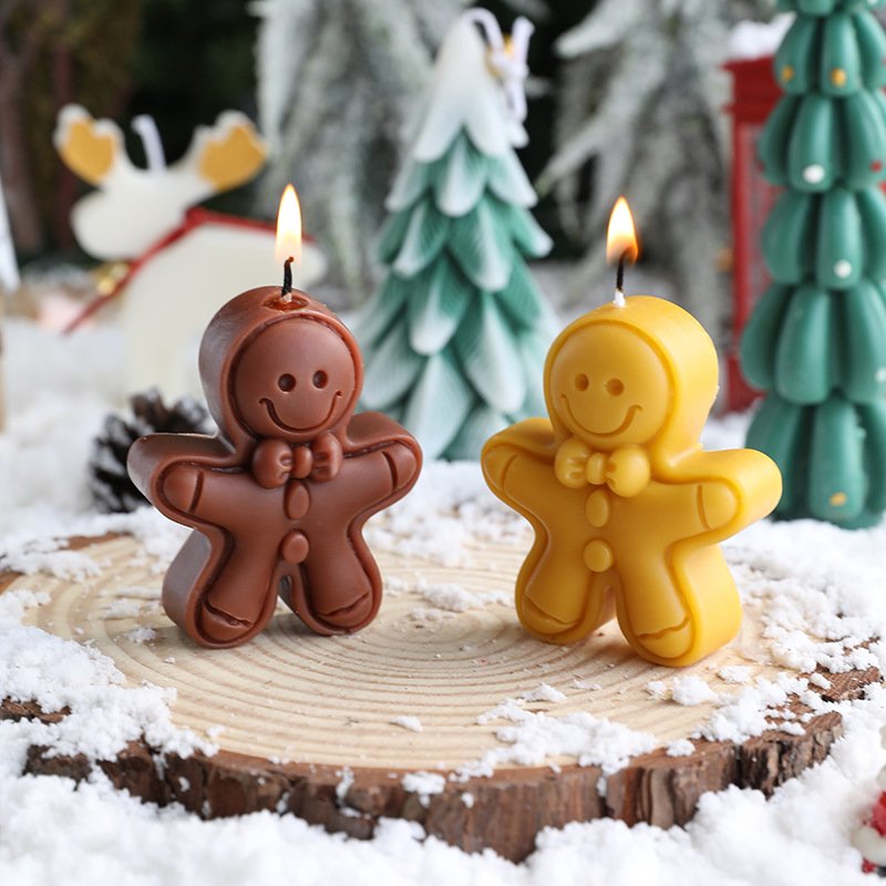 Custom Christmas Gingerbread Scented Candle