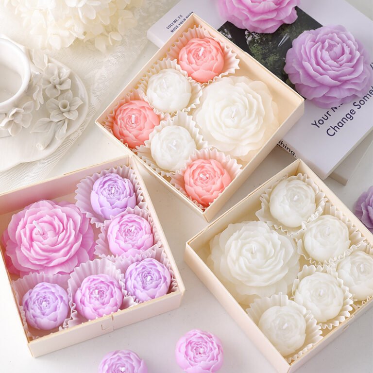 Custom Valentine’s Day Gift Set Peony Scented Candle Gift Set