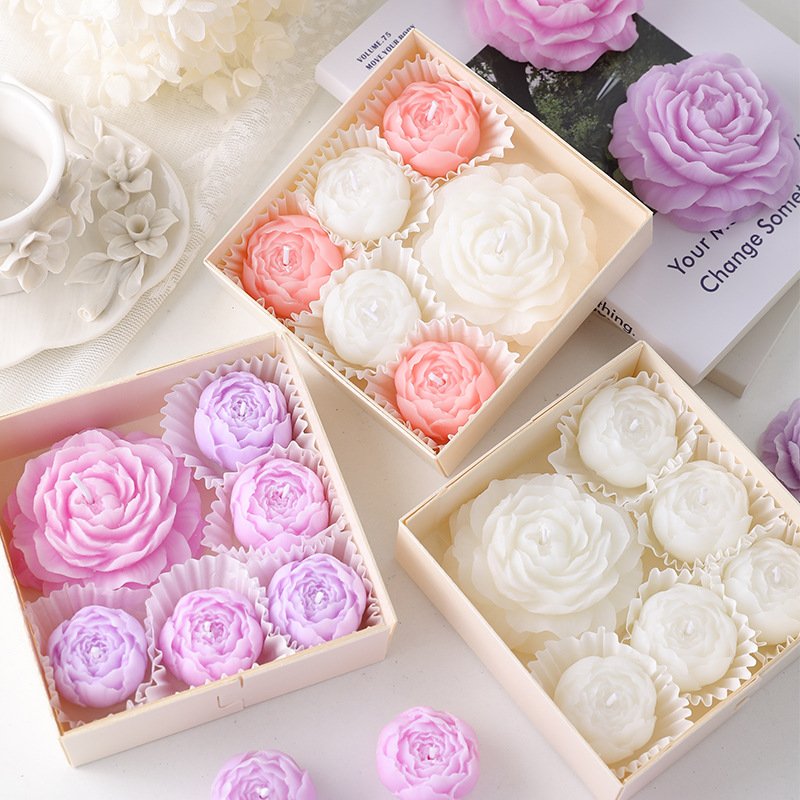 Custom Valentine’s Day Gift Set Peony Scented Candle Gift Set