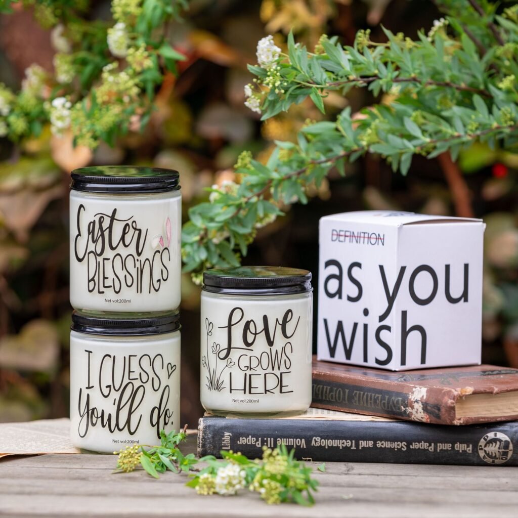 Custom Decorative Scented Candle – Design 2