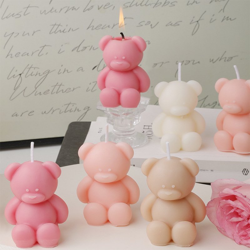 Custom Nordic Bear Scented Candle