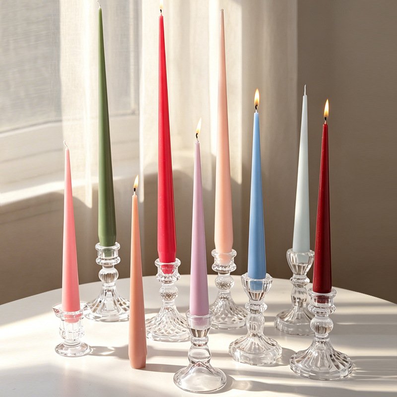 Custom 23/35 cm Vintage Unscented Taper Candles