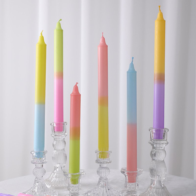 Custom 20/25 cm Two-Tone Taper Candles