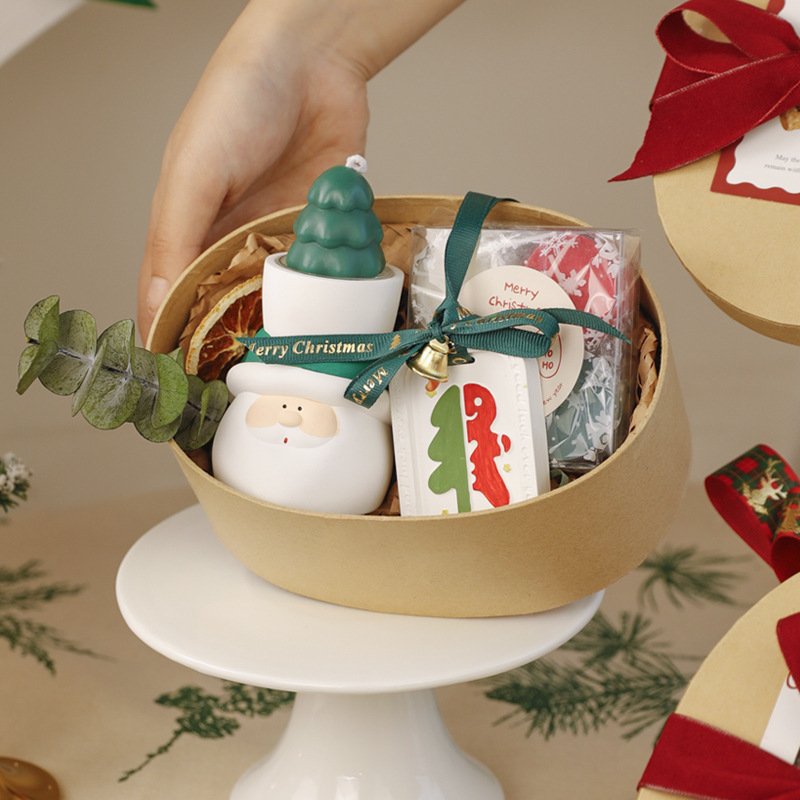 Custom Mini Plaster Christmas Tree Scented Candle
