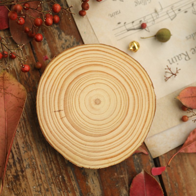 Wholesale Wood Slice Candle Display Mat