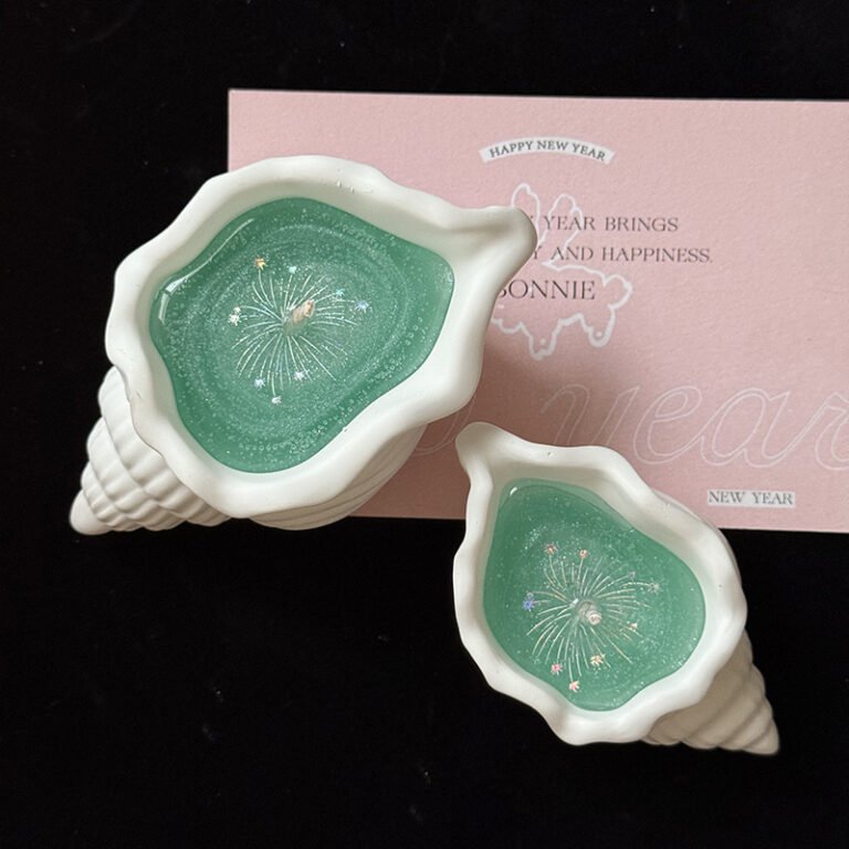 Custom Gift Set Seashell Shell Scented Candle Gift Set