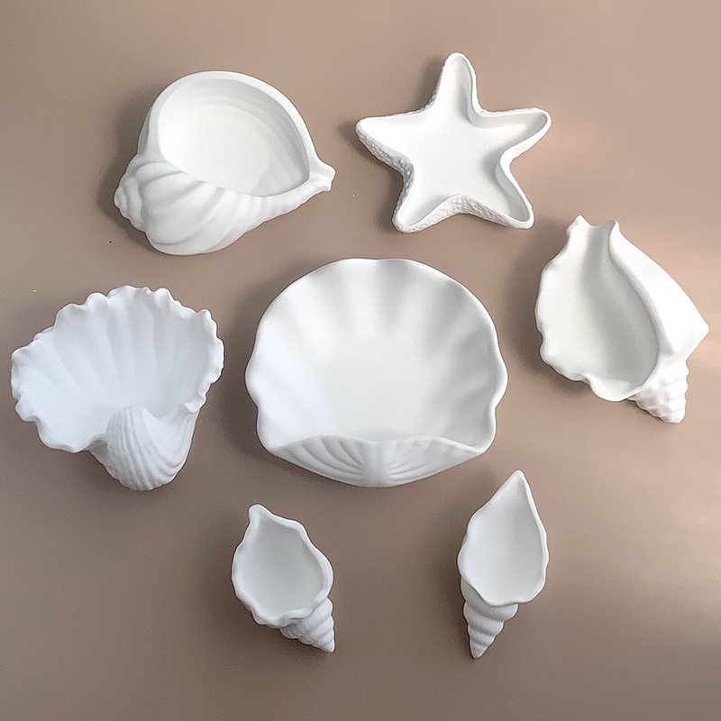 Custom Seashell Candle Container and Display Tray