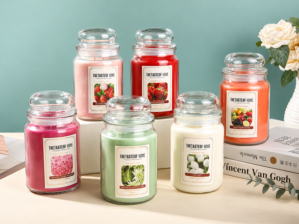 600 g Large Apothecary Jar Scented Candle