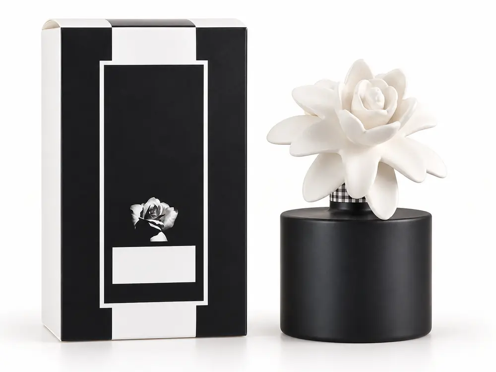 Custom Reed Diffusers with Sticks and Flowers for Decoration