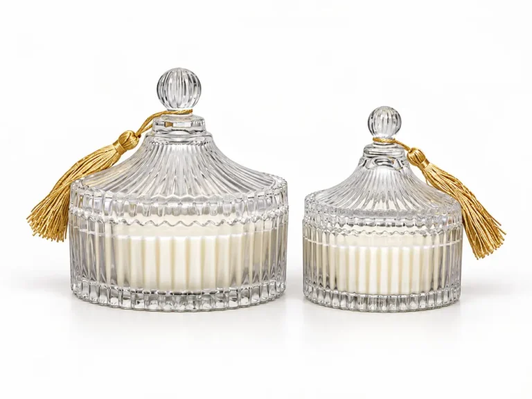 Custom Soy Wax Candle in Glass, Eco-Friendly, Various Sizes Are Available