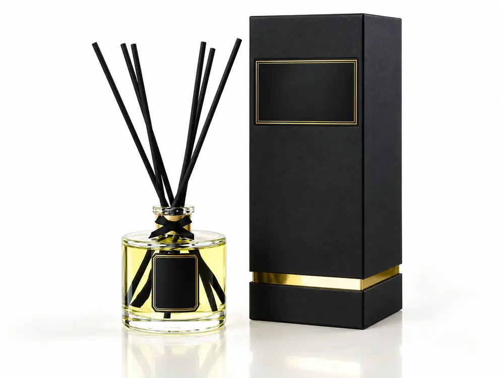 Custom Aroma Reed Diffuser with Rattan Sticks