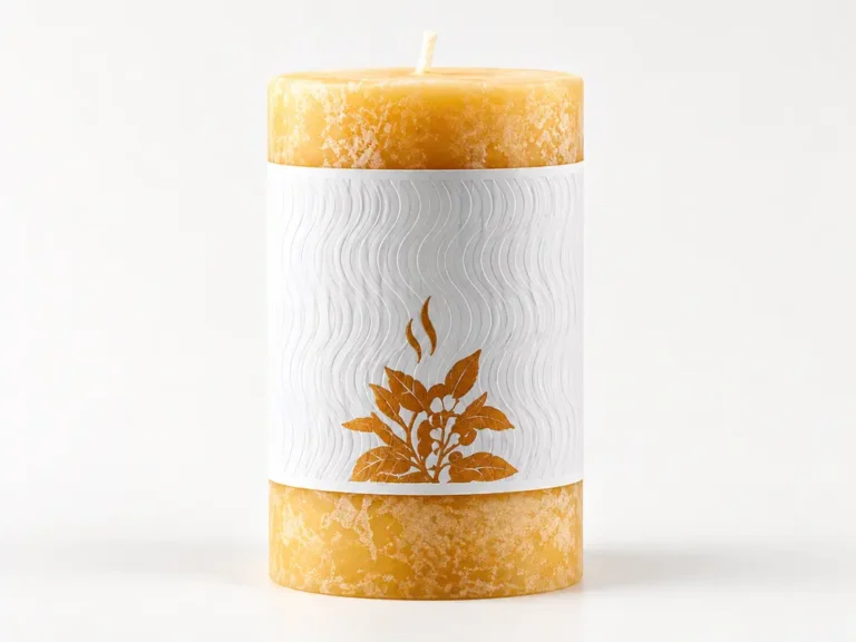 Custom Pillar Candle, Different Sizes Are Available