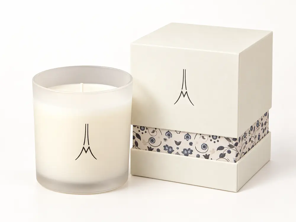 Custom Scented Candle in a Glass Jar