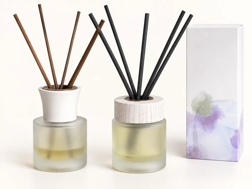 Custom Aroma Diffusers for Decoration with Wooden Cap