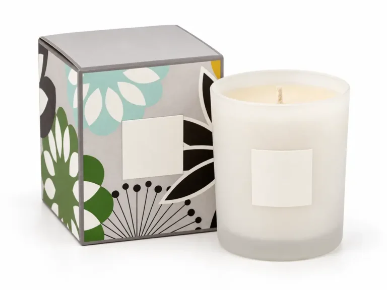 Custom Soy Wax Scented Candles in Glass Holder with Beautiful Box