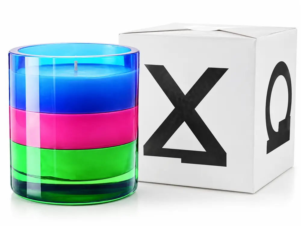Custom Colorful Scented Candles