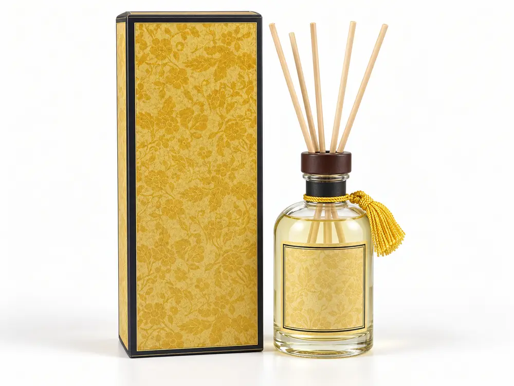 Custom Luxury Aroma Reed Diffuser with Rattan Sticks