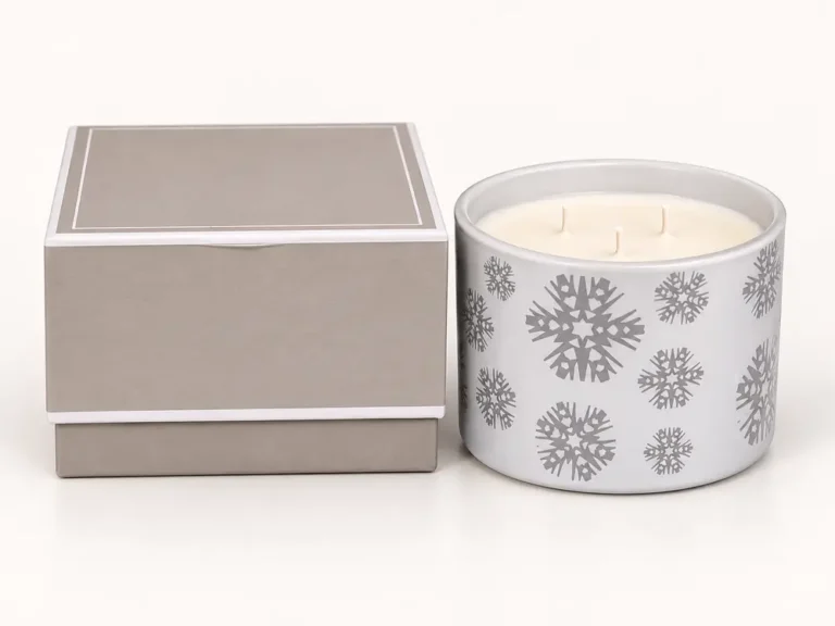Custom Natural Soy Candle, Eco-Friendly and Long Burning Time