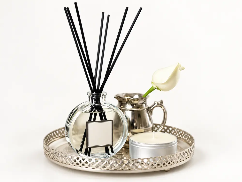 Custom Reed Diffusers with Natural Sticks in Luxury Box
