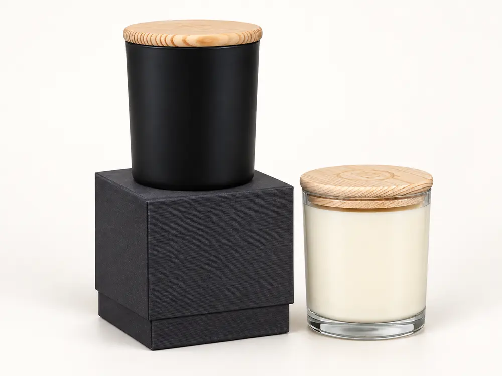 Custom Scented Candle in a Glass Jar